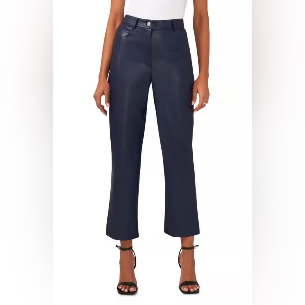 Halogen Navy Straight Leg Pants